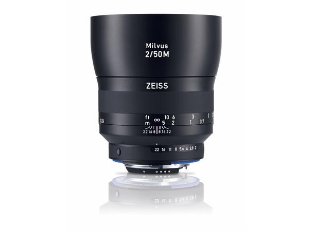 Zeiss Milvus 2.0/50 ZE Canon Normalobjektiv, 1:2 makro
